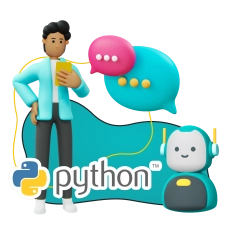 Умный чат-бот на Python на Telegram - КИБЕРшкола программирования для детей, компьютерные курсы для школьников, начинающих и подростков - KIBERone г. Вешняки