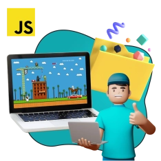 JavaScript + AI. Проектное обучение + геймификация + AI-помощники - КИБЕРшкола программирования для детей, компьютерные курсы для школьников, начинающих и подростков - KIBERone г. Вешняки